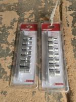 Gedore 7pc E-Socket Set x2